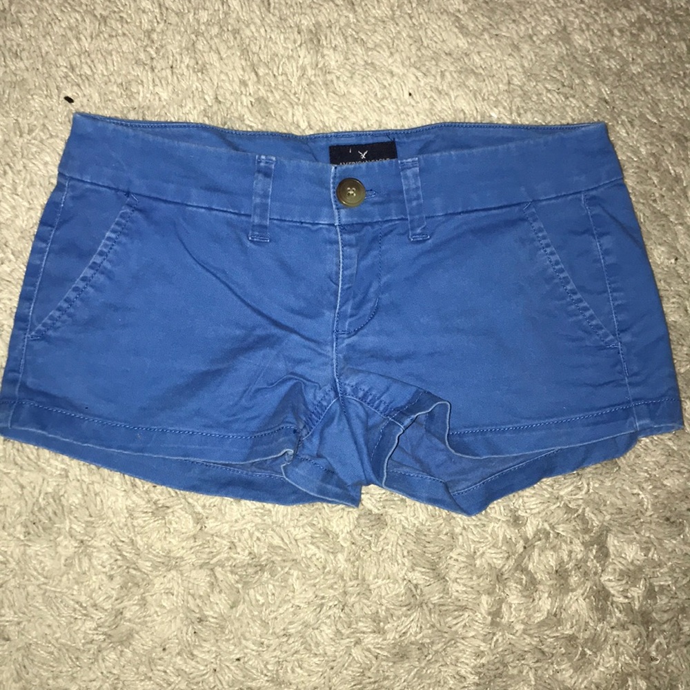 Royal Blue Khaki AE Shorts
